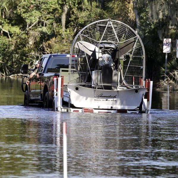 DeSantis praises Milton recovery efforts as rising flood waters persist in Florida